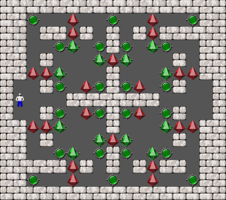 Сокобан Bugs509 collection уровень 247